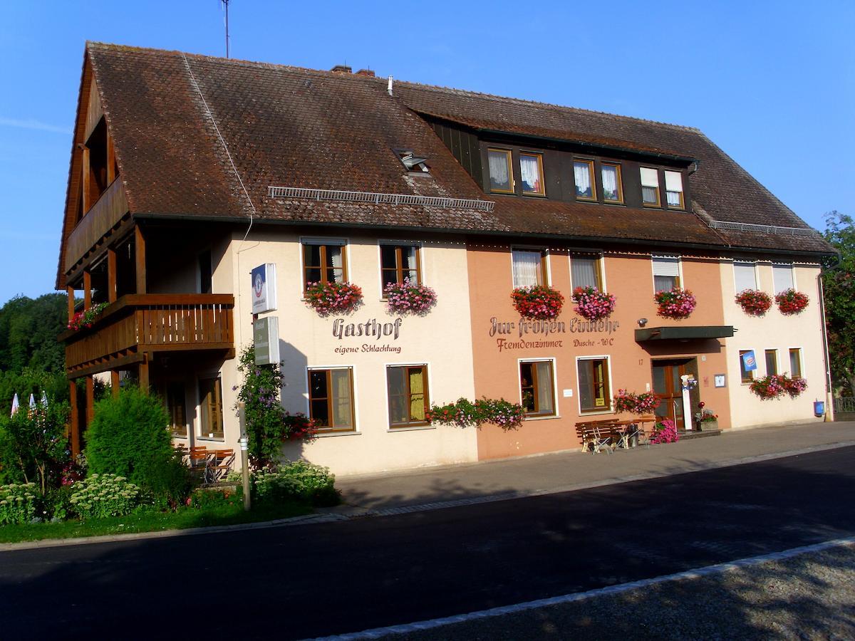 Gasthof Zur Frohen Einkehr Reichardsroth Exteriör bild